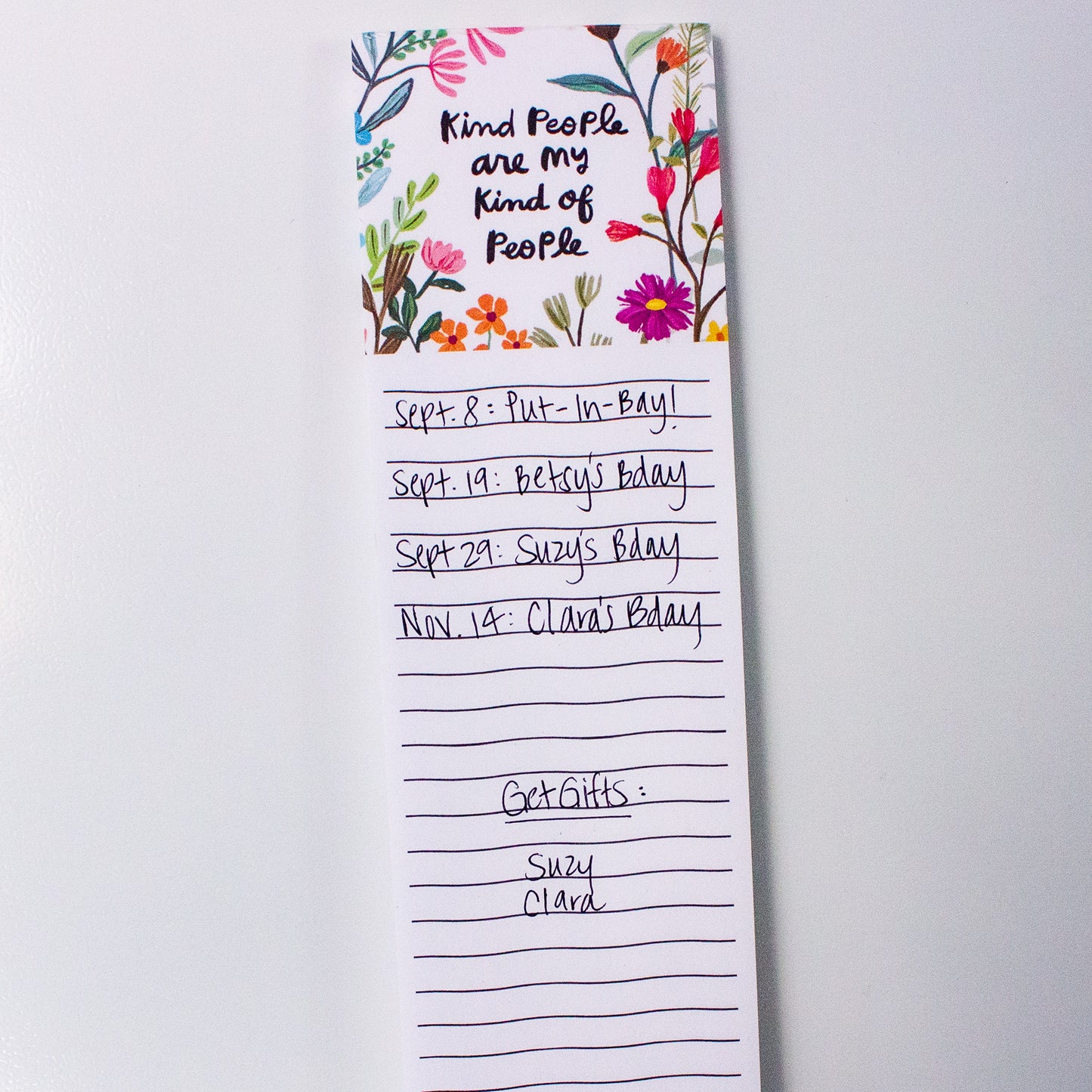 Kind People Are My People Memo Pad