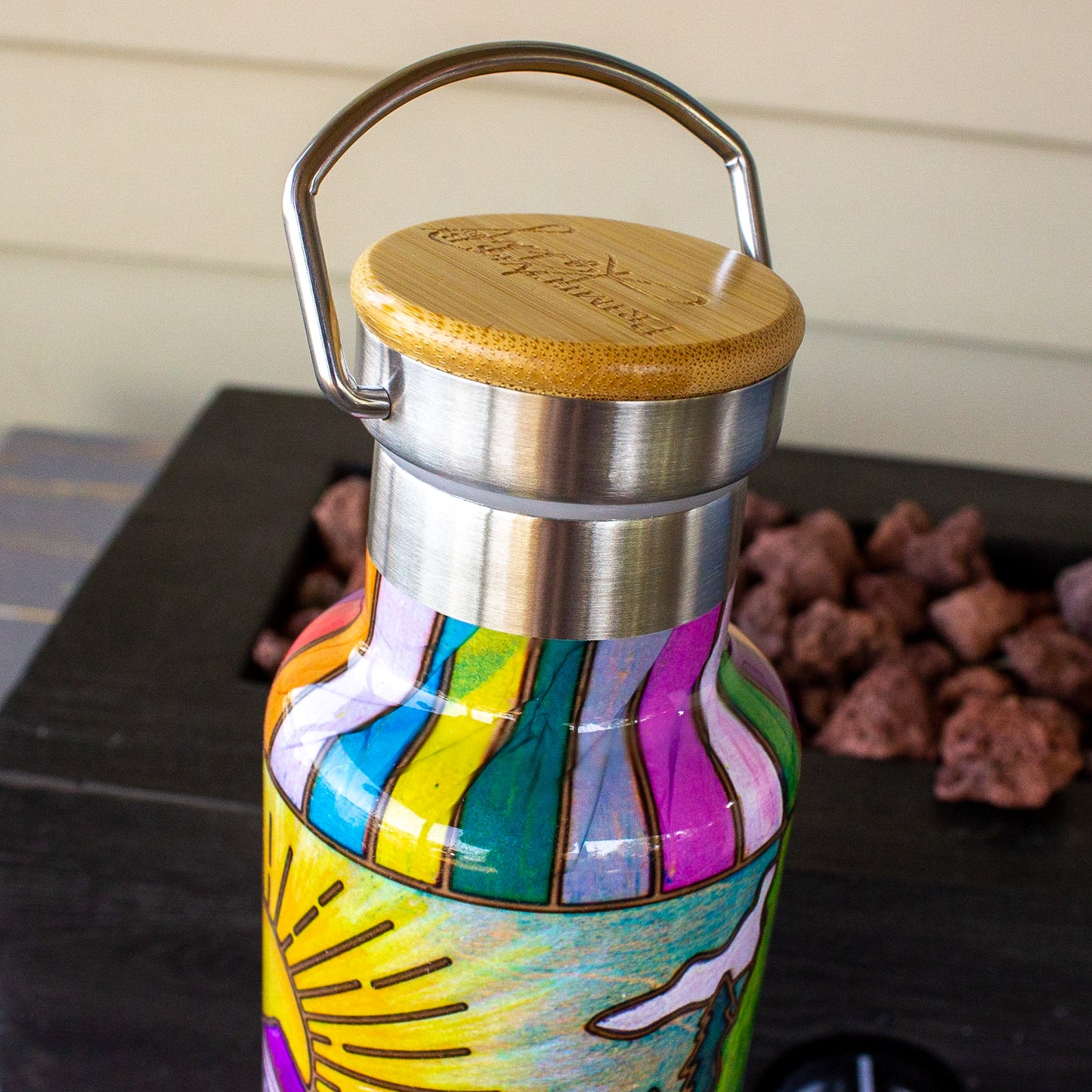 Take Me Camping Travel Water Bottle