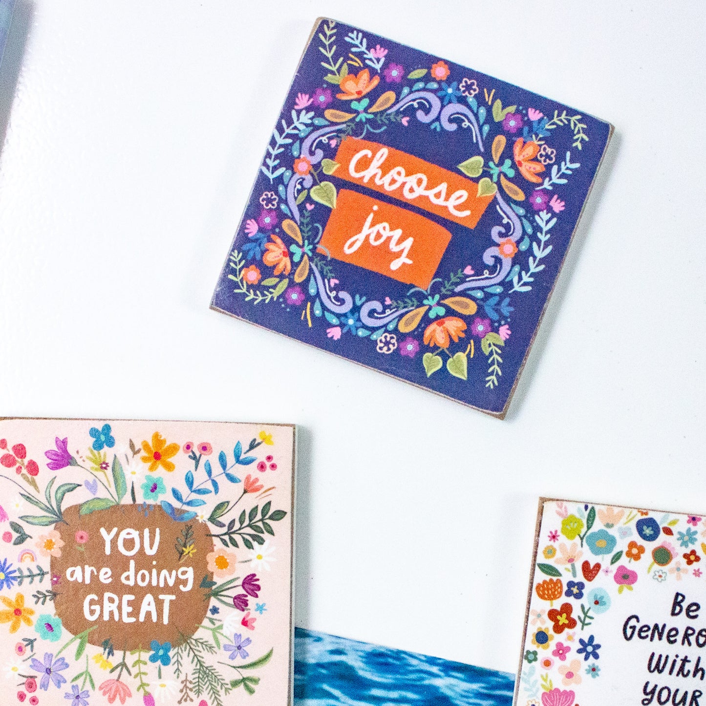 Live Joyful Memo Magnets