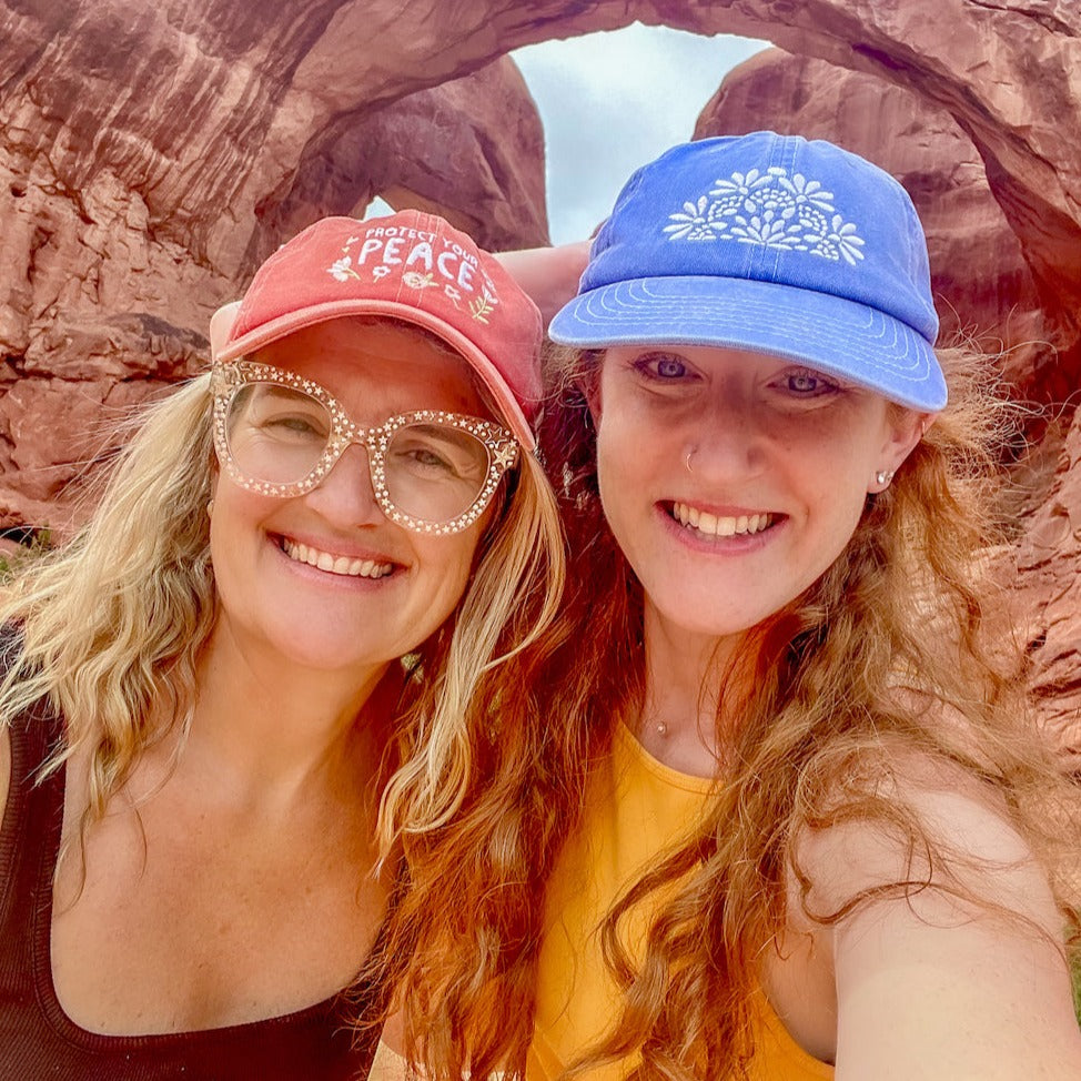Protect Your Peace Happy Hat
