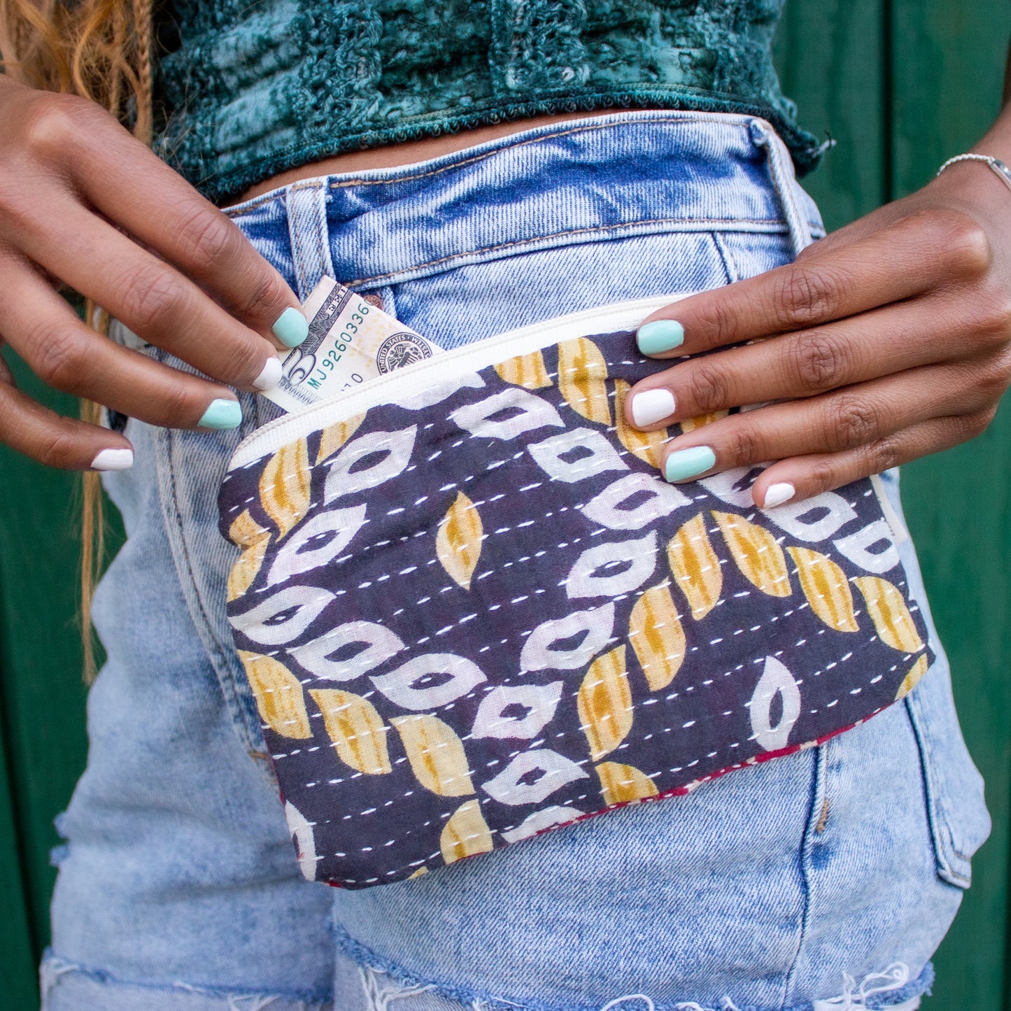 Cozy Kantha Wallets
