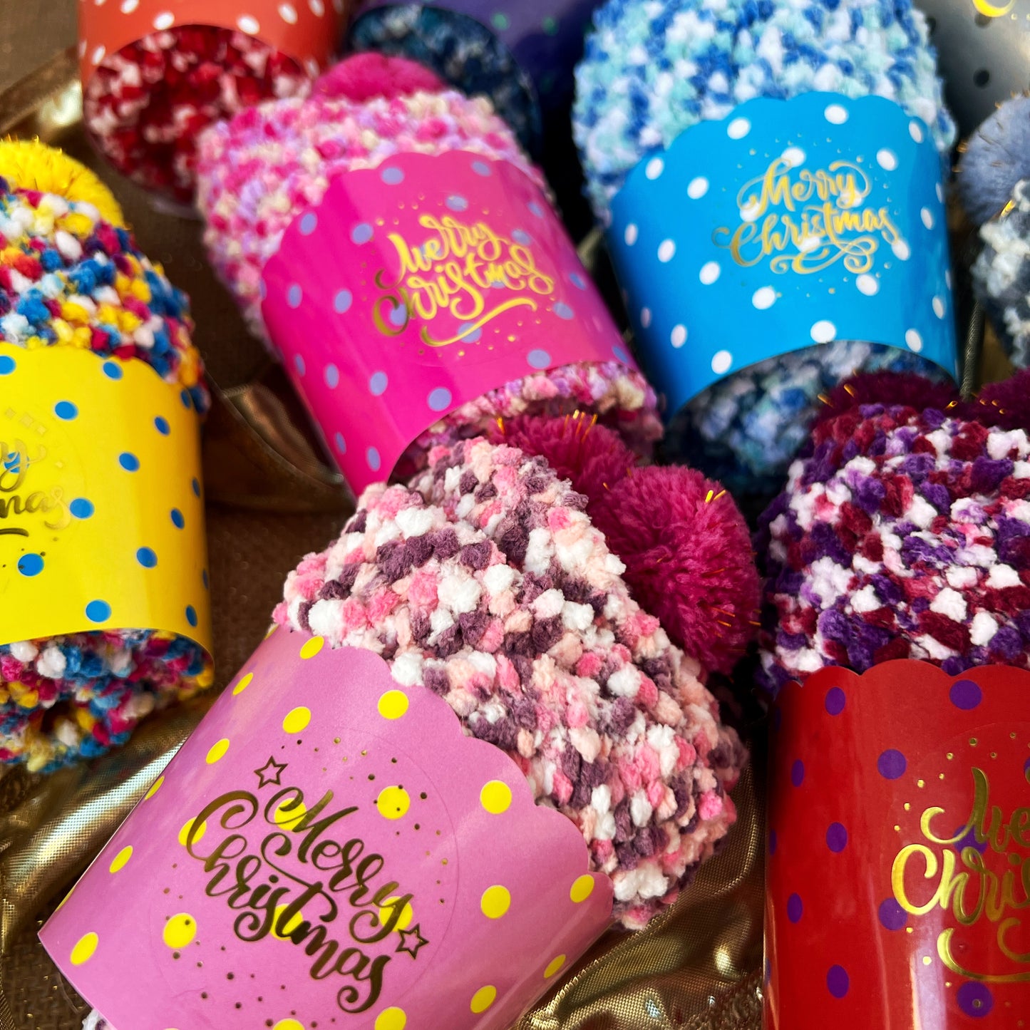 ✨ NEW! ✨ Cozy Cupcake Socks (Christmas) | 9 Colors