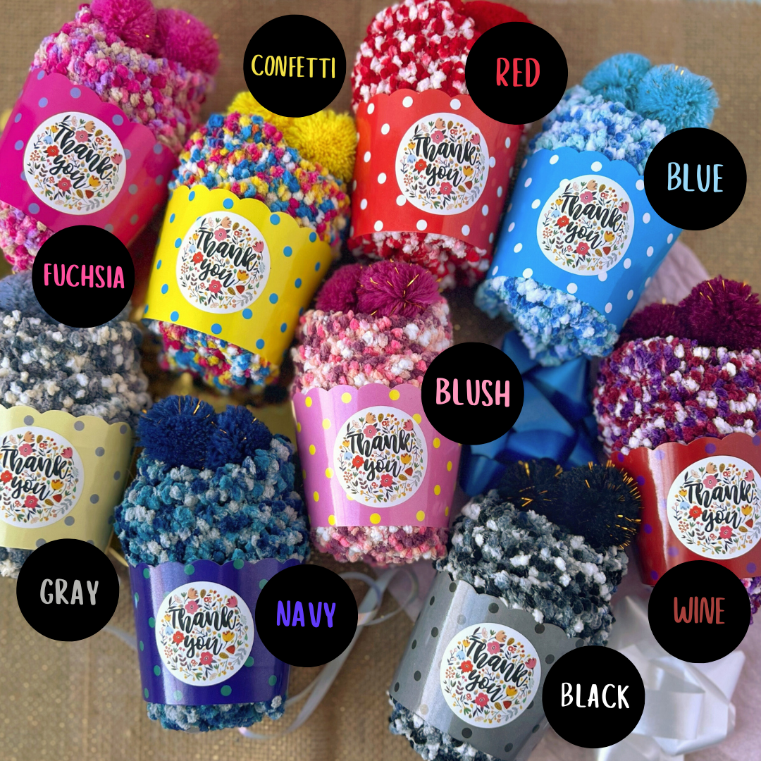 Cozy Cupcake Socks (Thank You) | 9 Colors