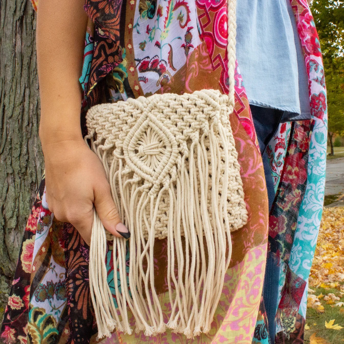 Delilah Fringe Sling Bag
