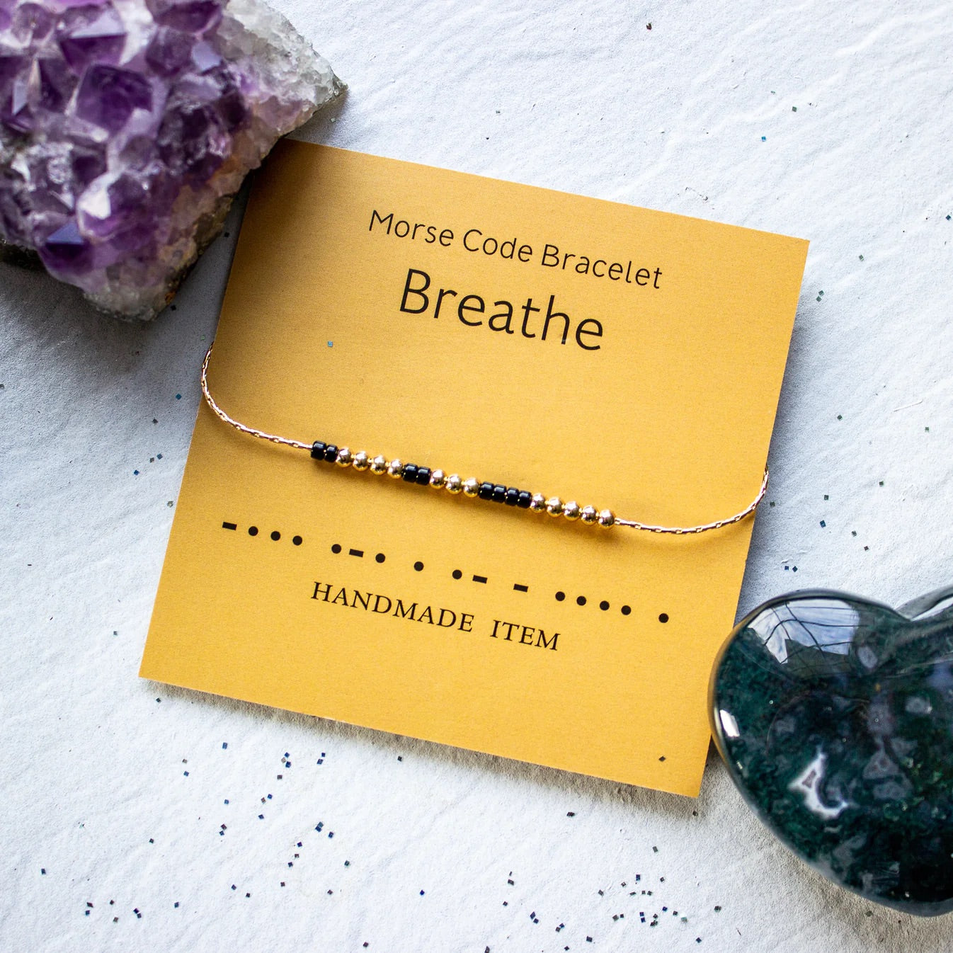 Morse Code Message Necklaces