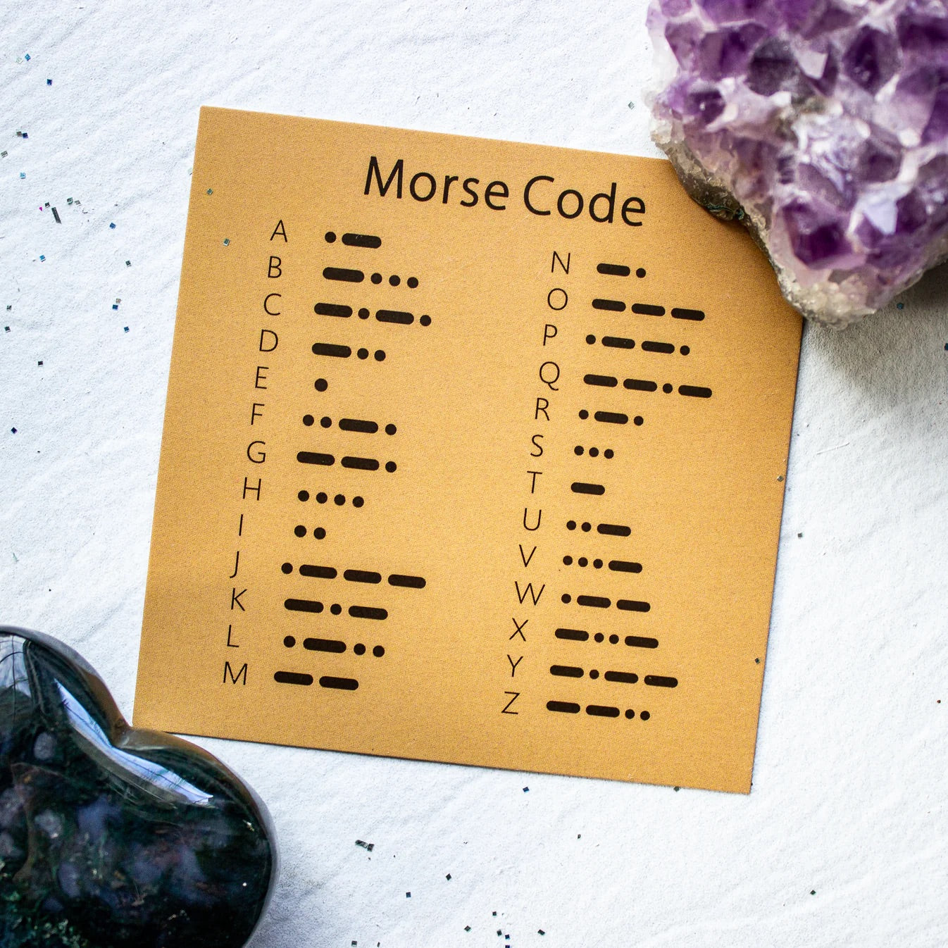 Morse Code Message Necklaces