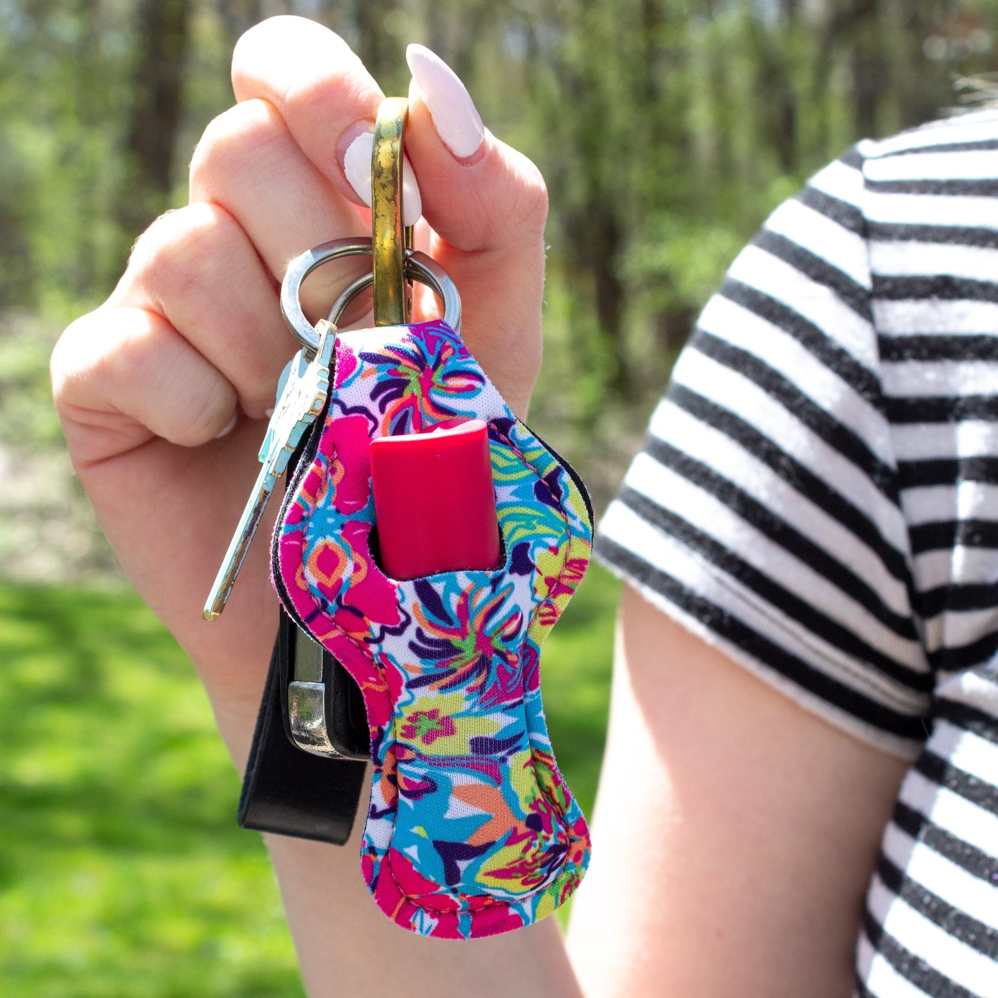 ✨ BRAD'S SPECIAL: Chapstick Holder Keychains | Set of 3!