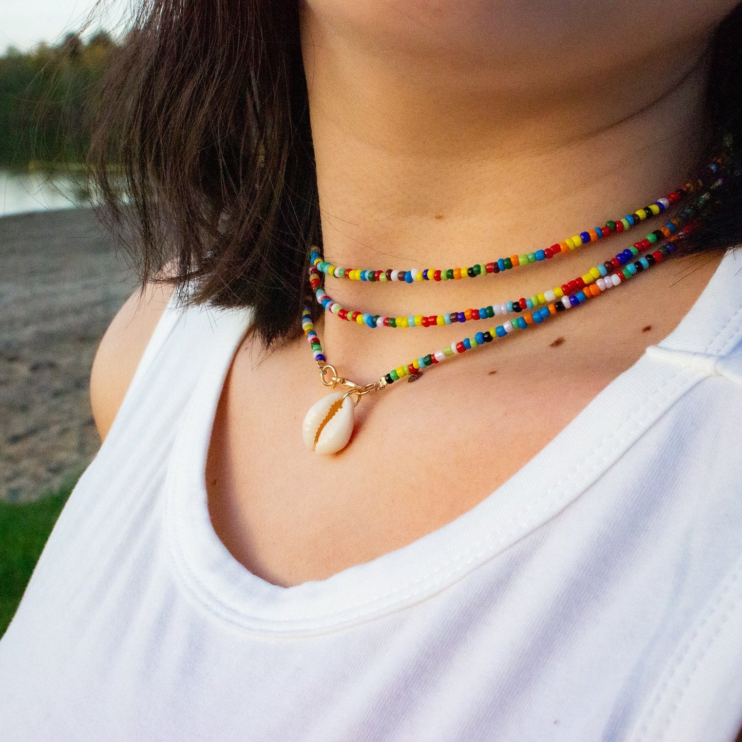 ✨ BRAD'S SPECIAL: Cornelia Beach Choker | 4-Way Wear