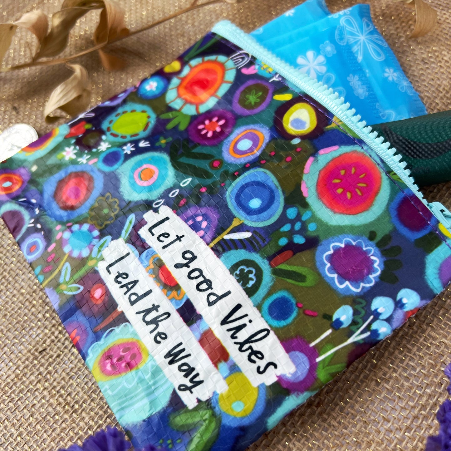 Good Vibes Mini Wallet