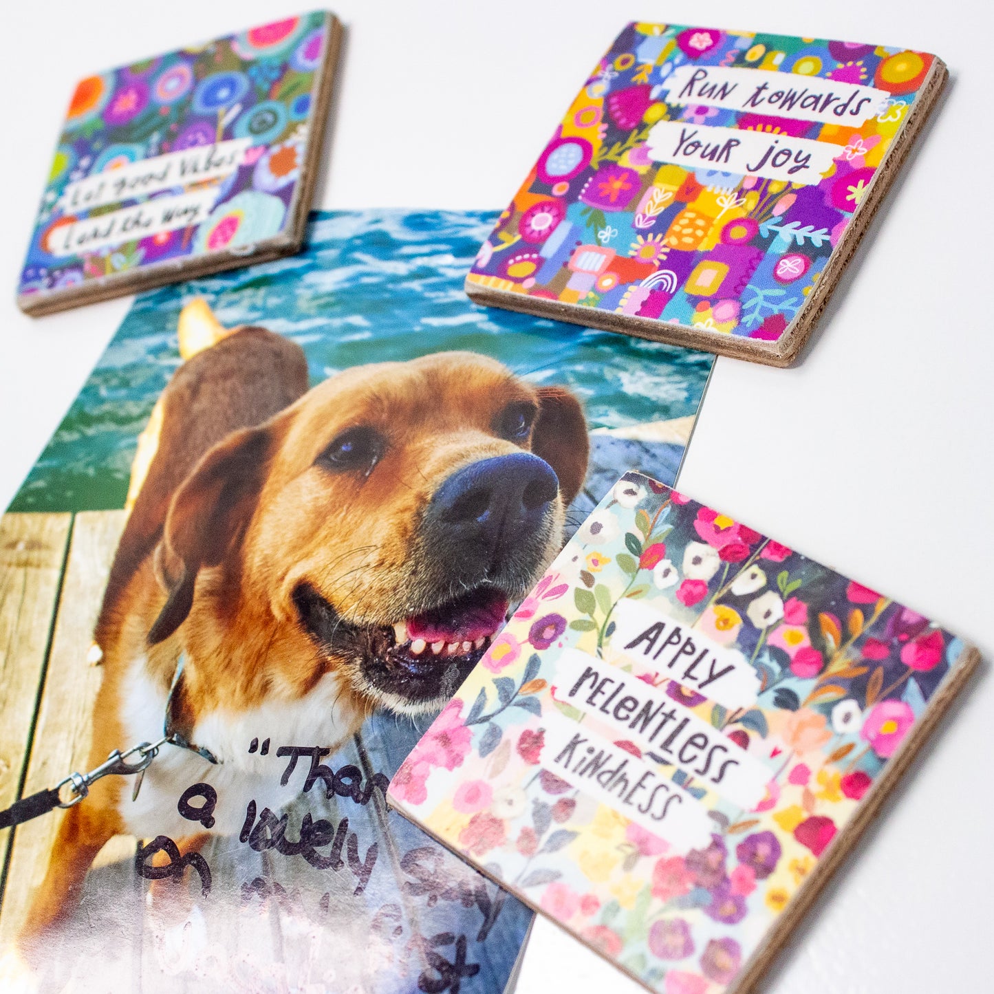 Good Vibes Memo Magnets