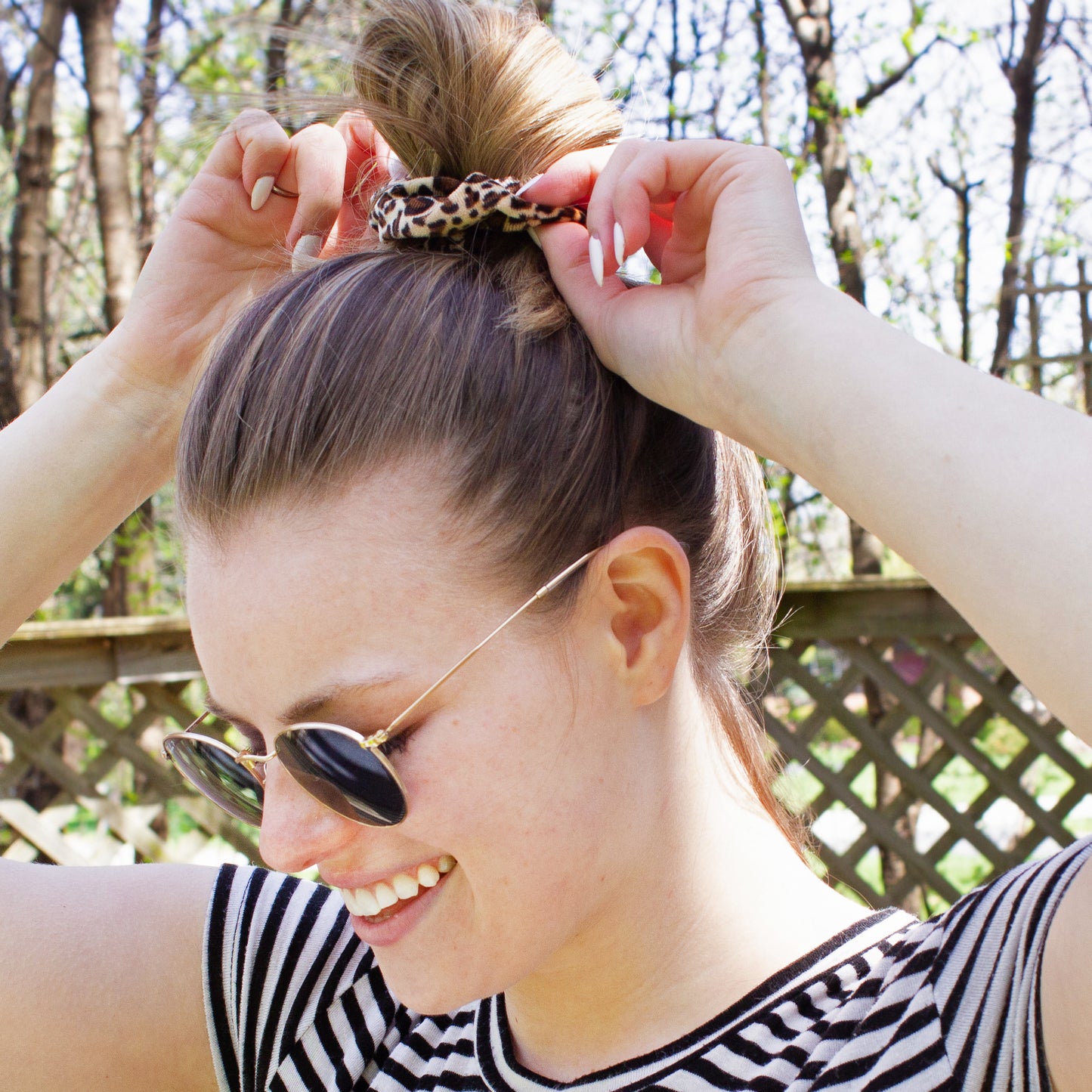 Leopard Scrunchies | Set of 2