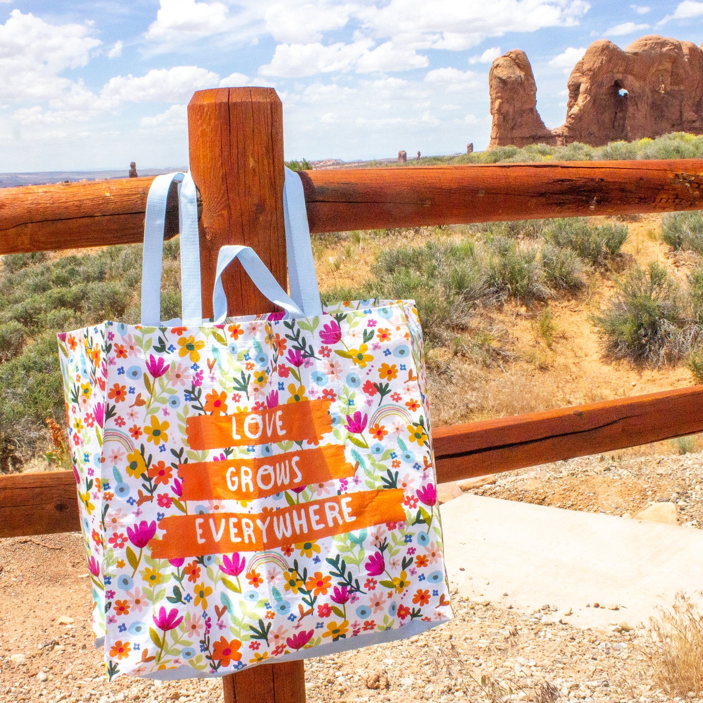 Love Grows Jumbo Beach Tote