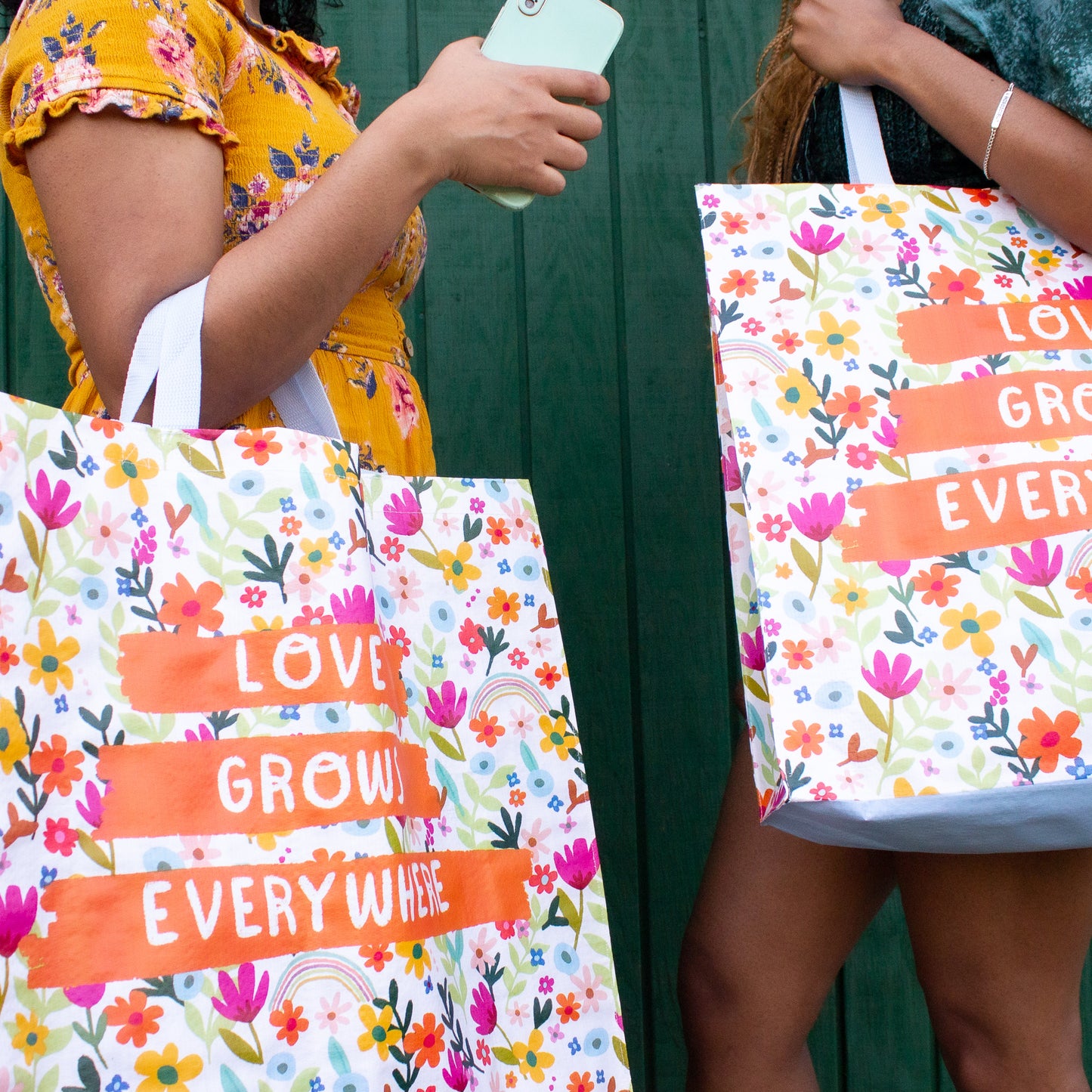 Love Grows Jumbo Beach Tote
