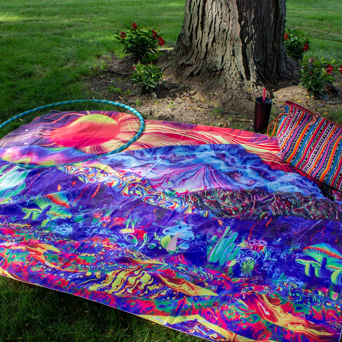 Magical Mushrooms Tapestry