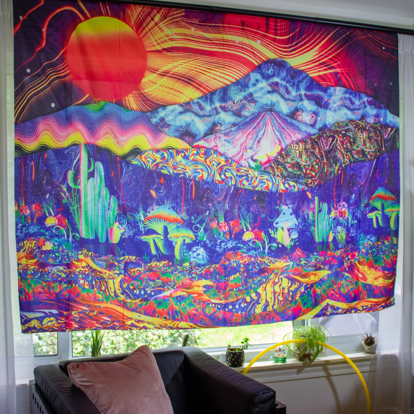 Magical Mushrooms Tapestry