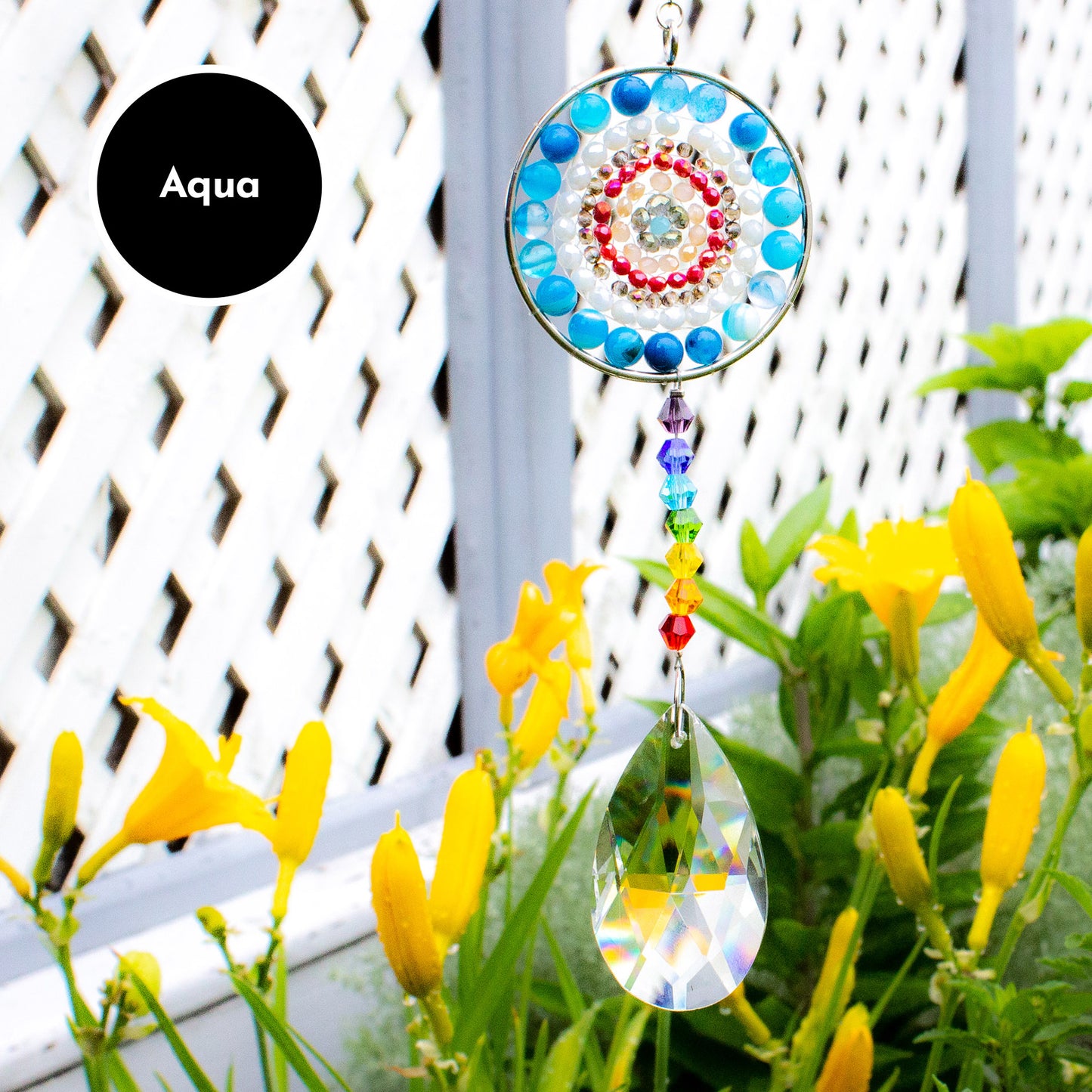 Mandala Pendant Suncatchers | 4 Colors