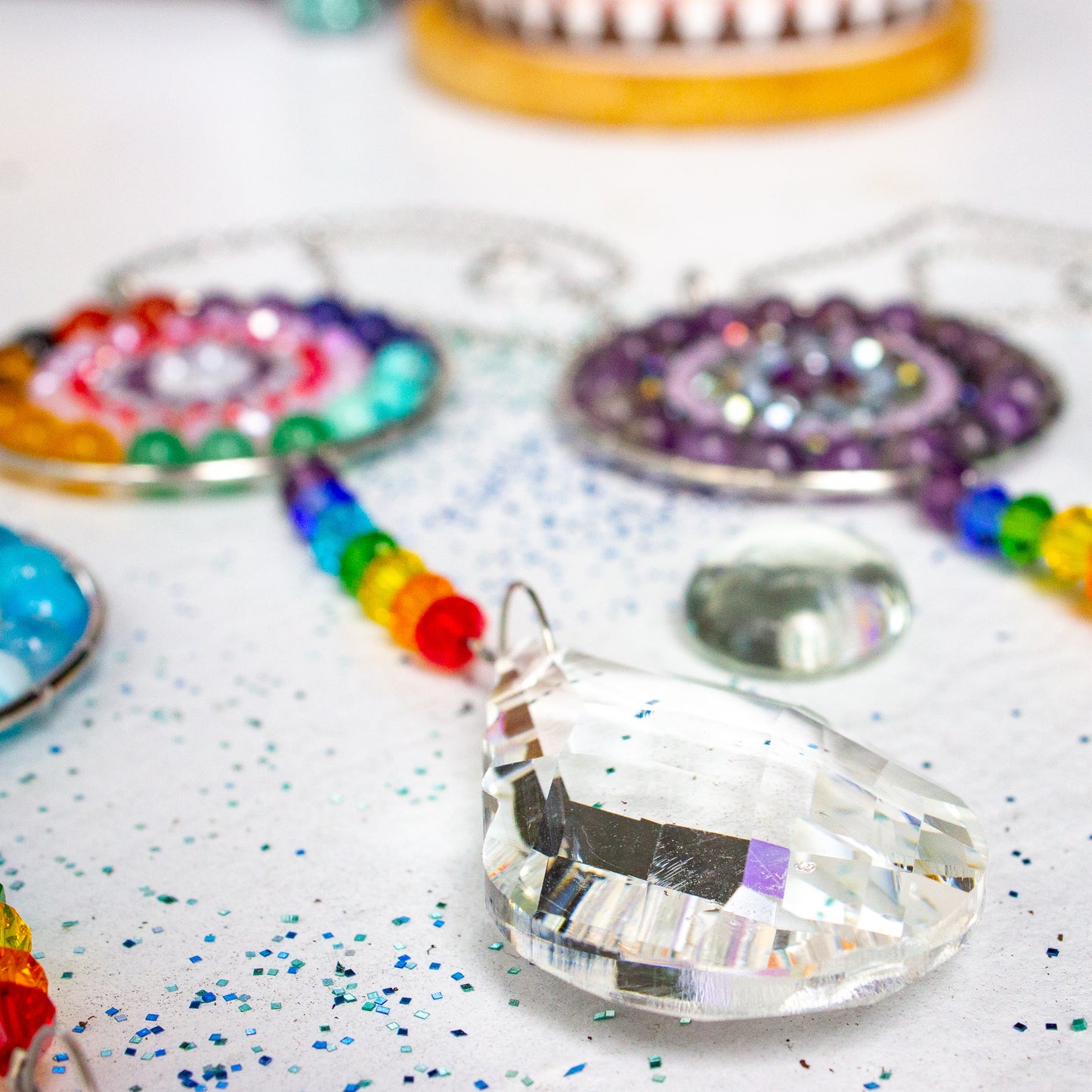 Mandala Pendant Suncatchers | 4 Colors