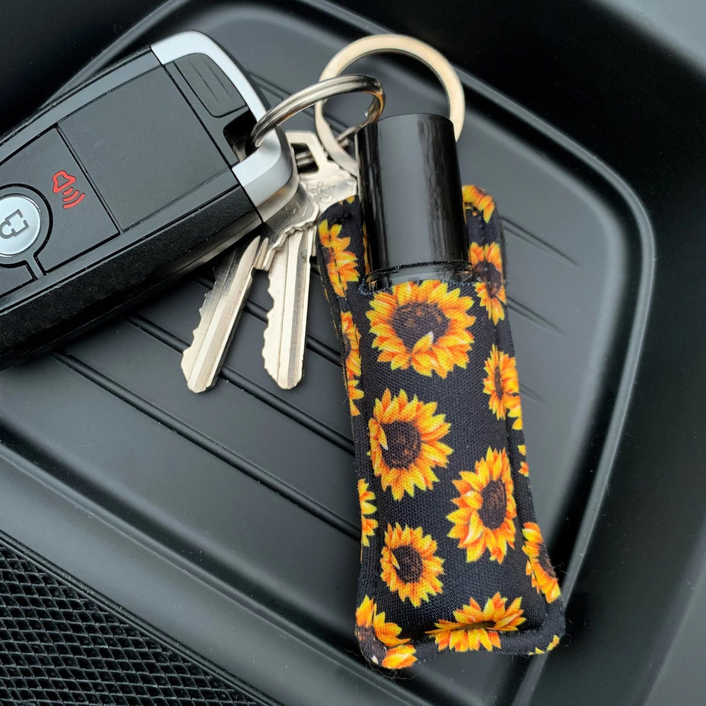 Patterned Lip Balm Keychains