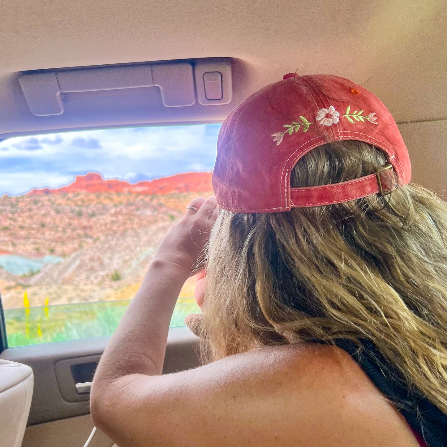 Protect Your Peace Happy Hat