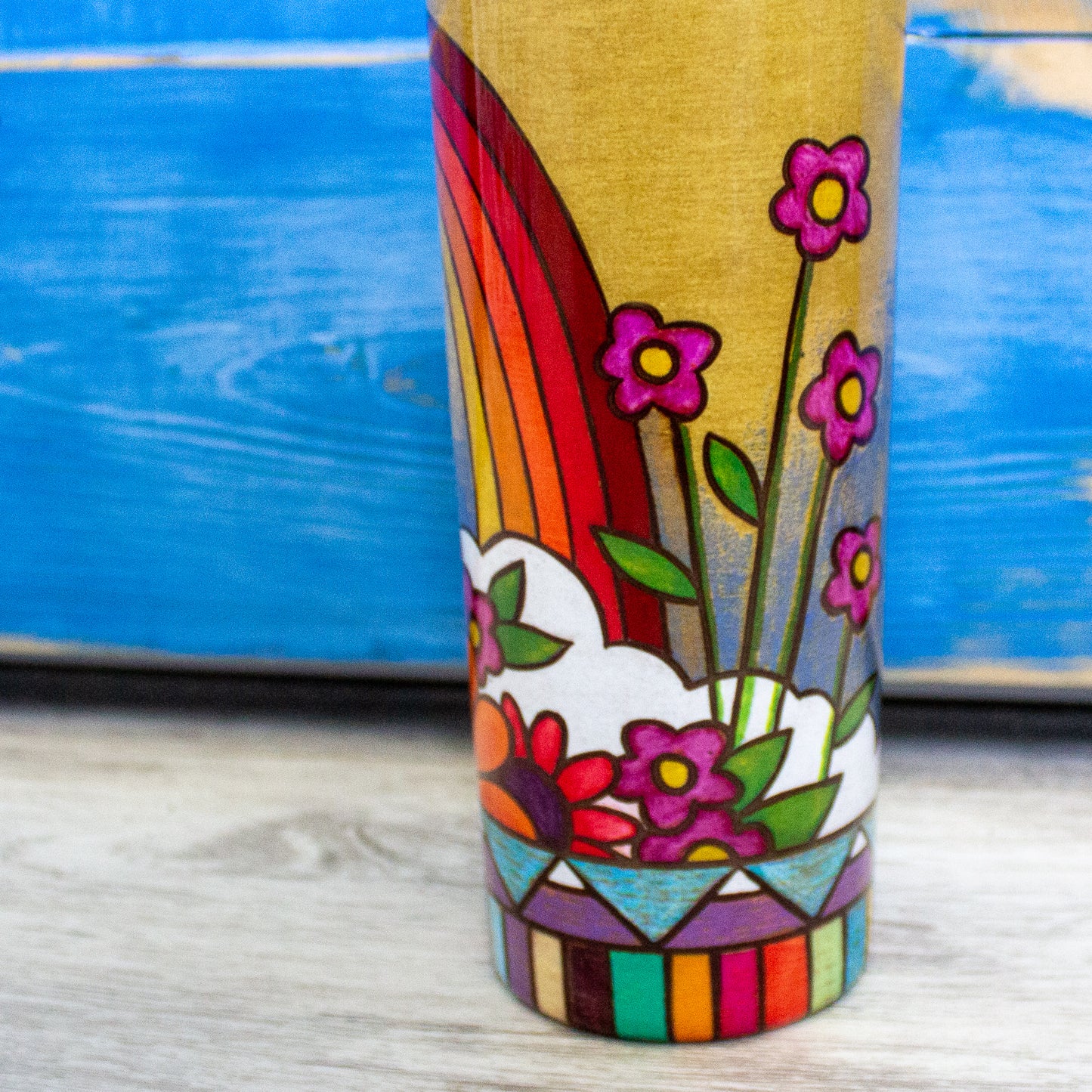 Chasing Rainbows Travel Tumbler