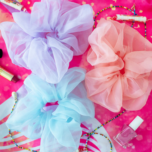 Enya Retro Scrunchies | 3 Colors