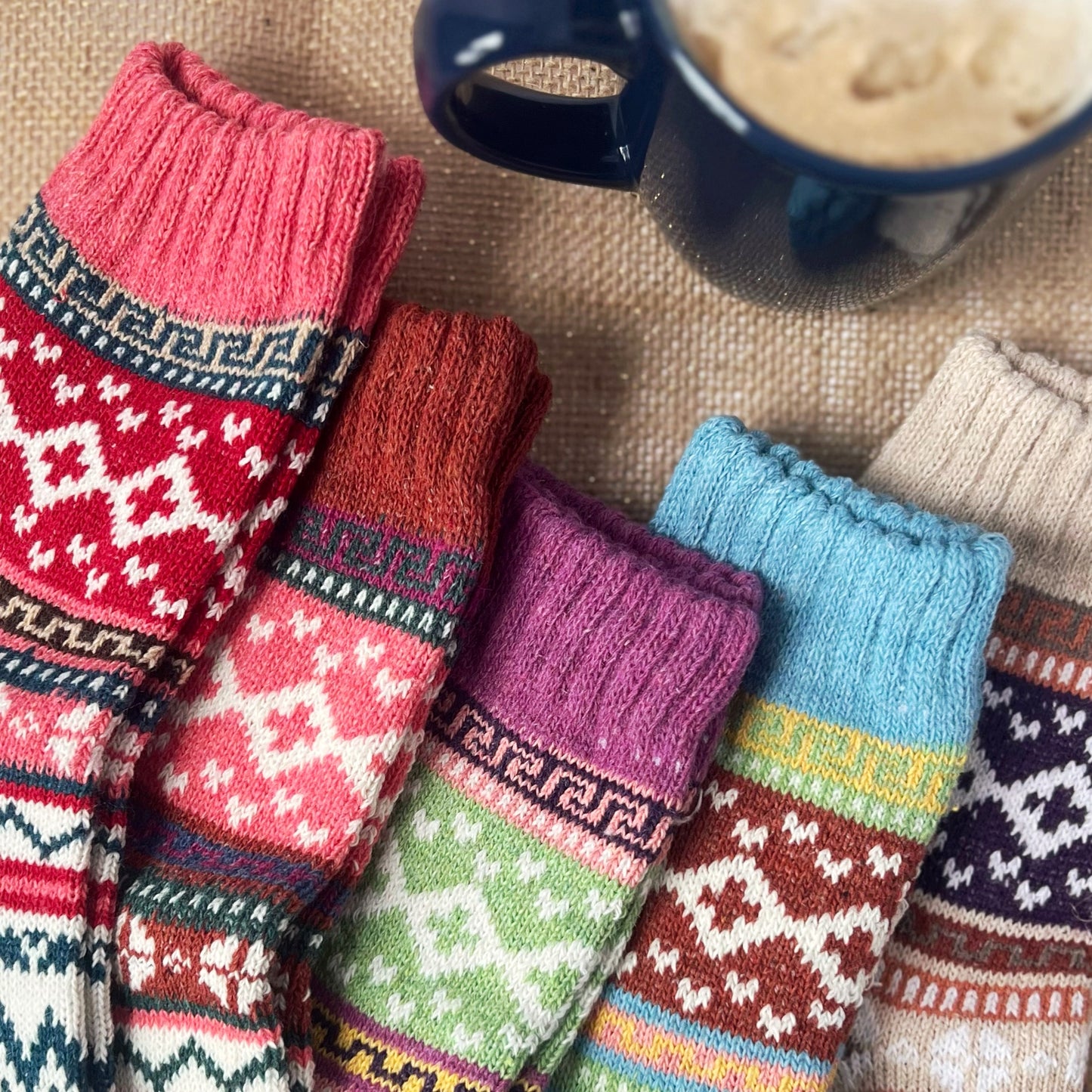 Eisley Retro Chevron Socks | 5 Colors