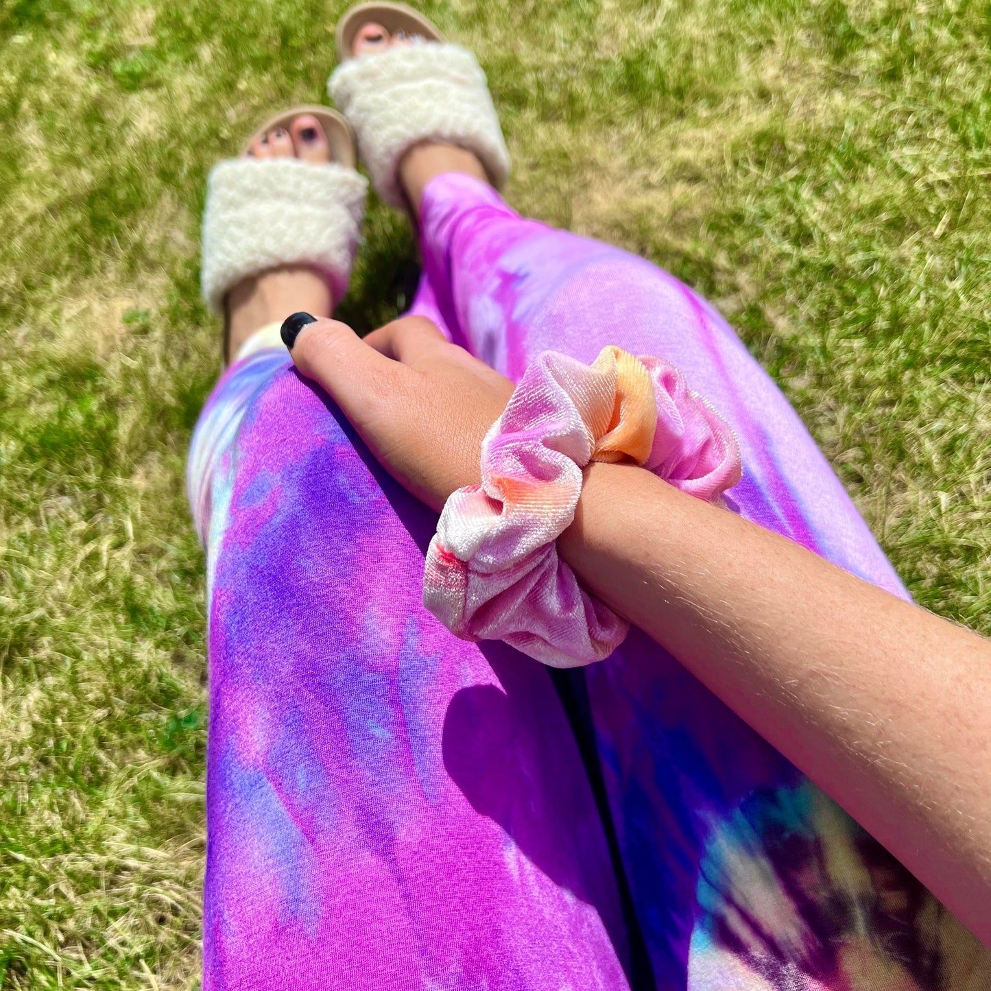 Random Tie-Dye Scrunchies | Set of 5