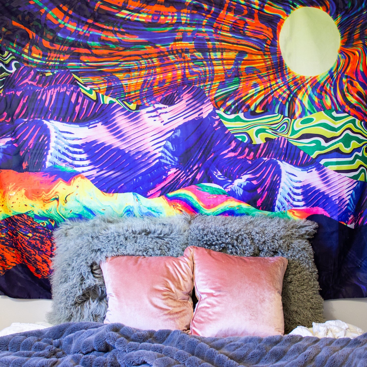 JANE | Trippy Mountain Tapestry