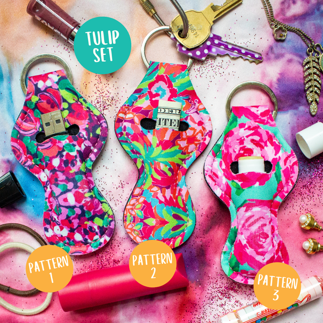 ✨ BRAD'S SPECIAL: Chapstick Holder Keychains | Set of 3!