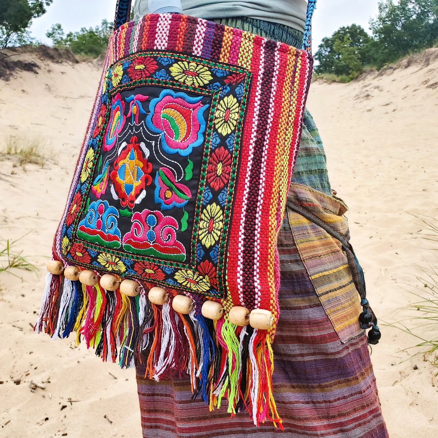 Under the Sun Tassel Crossbody