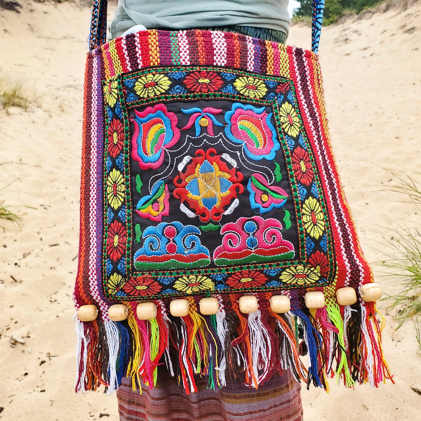 Under the Sun Tassel Crossbody