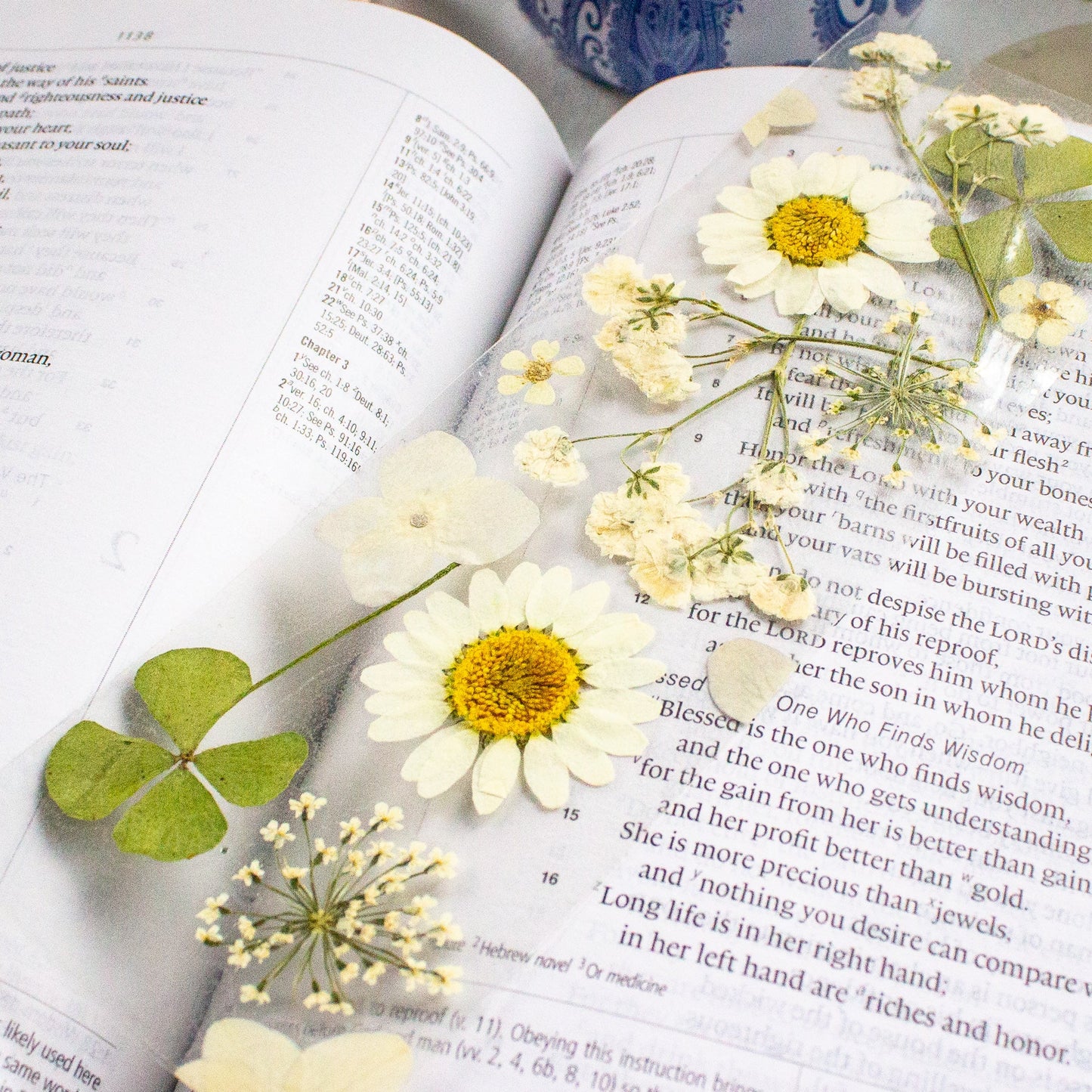 Pressed Flower Bookmark DIY Kit