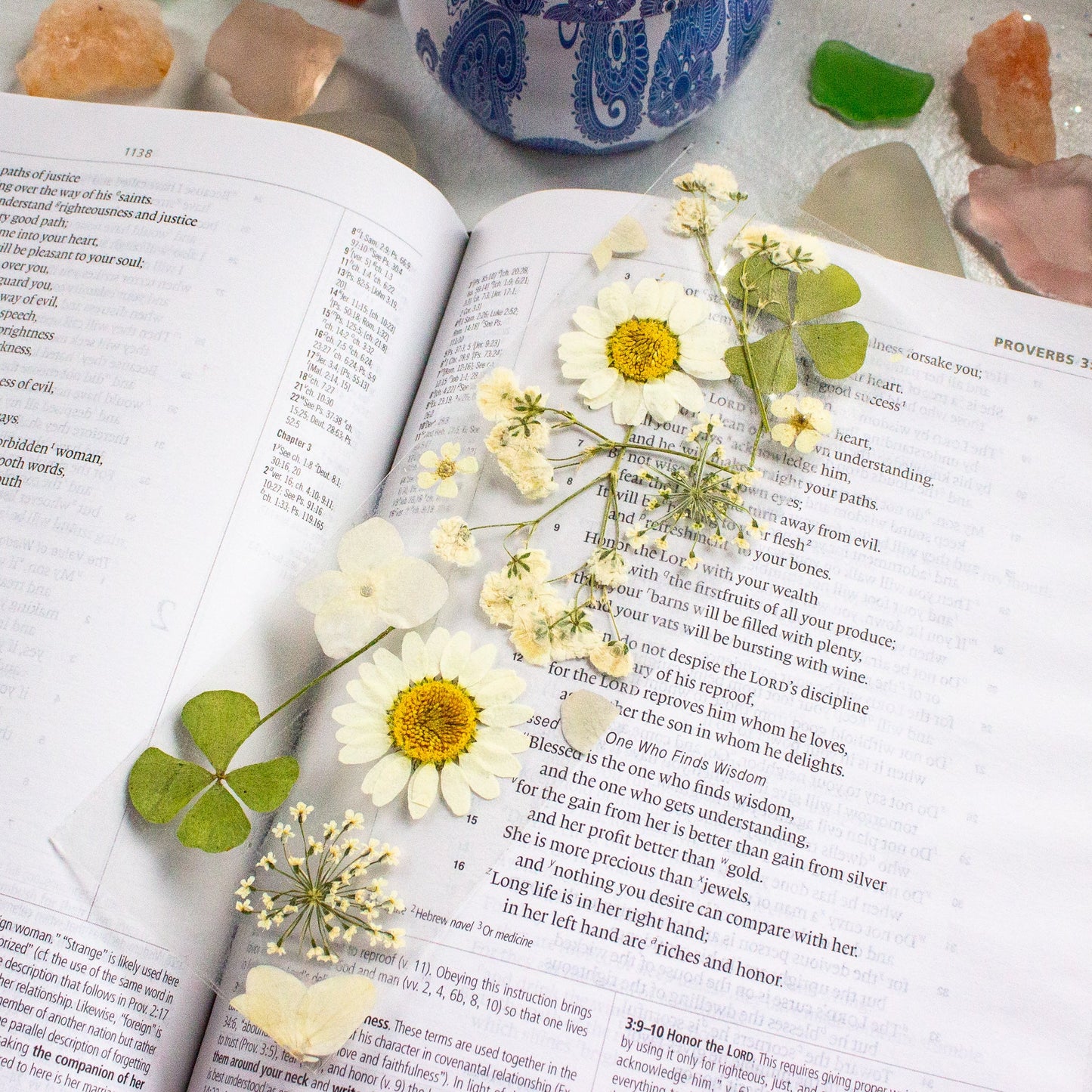 Pressed Flower Bookmark DIY Kit