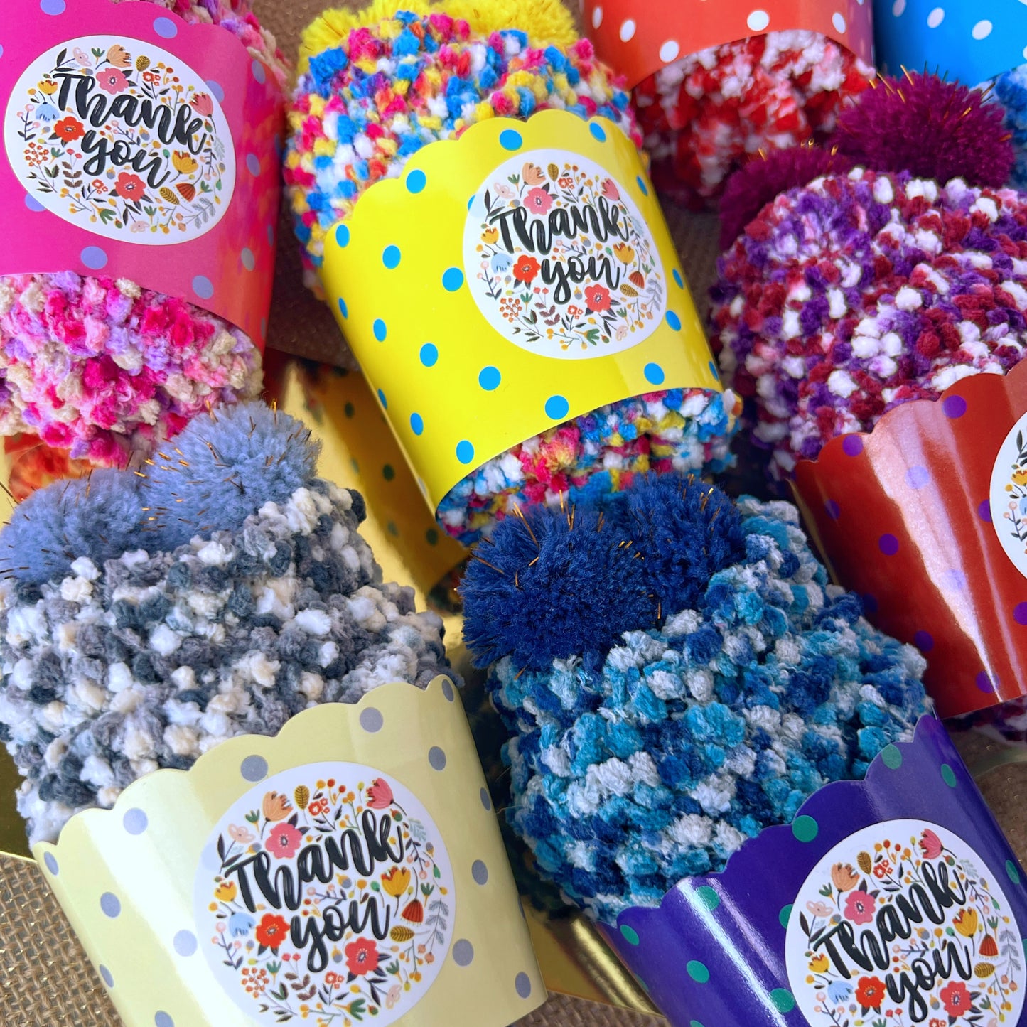 Cozy Cupcake Socks (Thank You) | 9 Colors