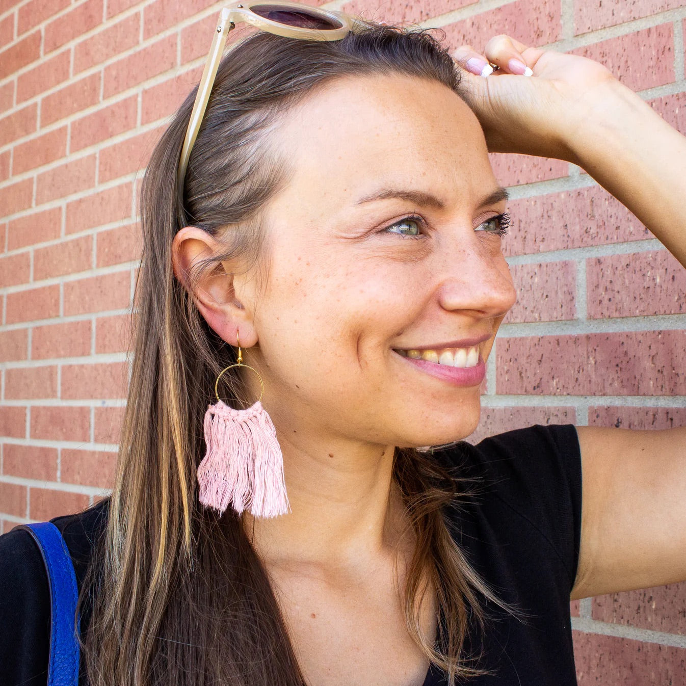 Dahlia Fringe Earrings