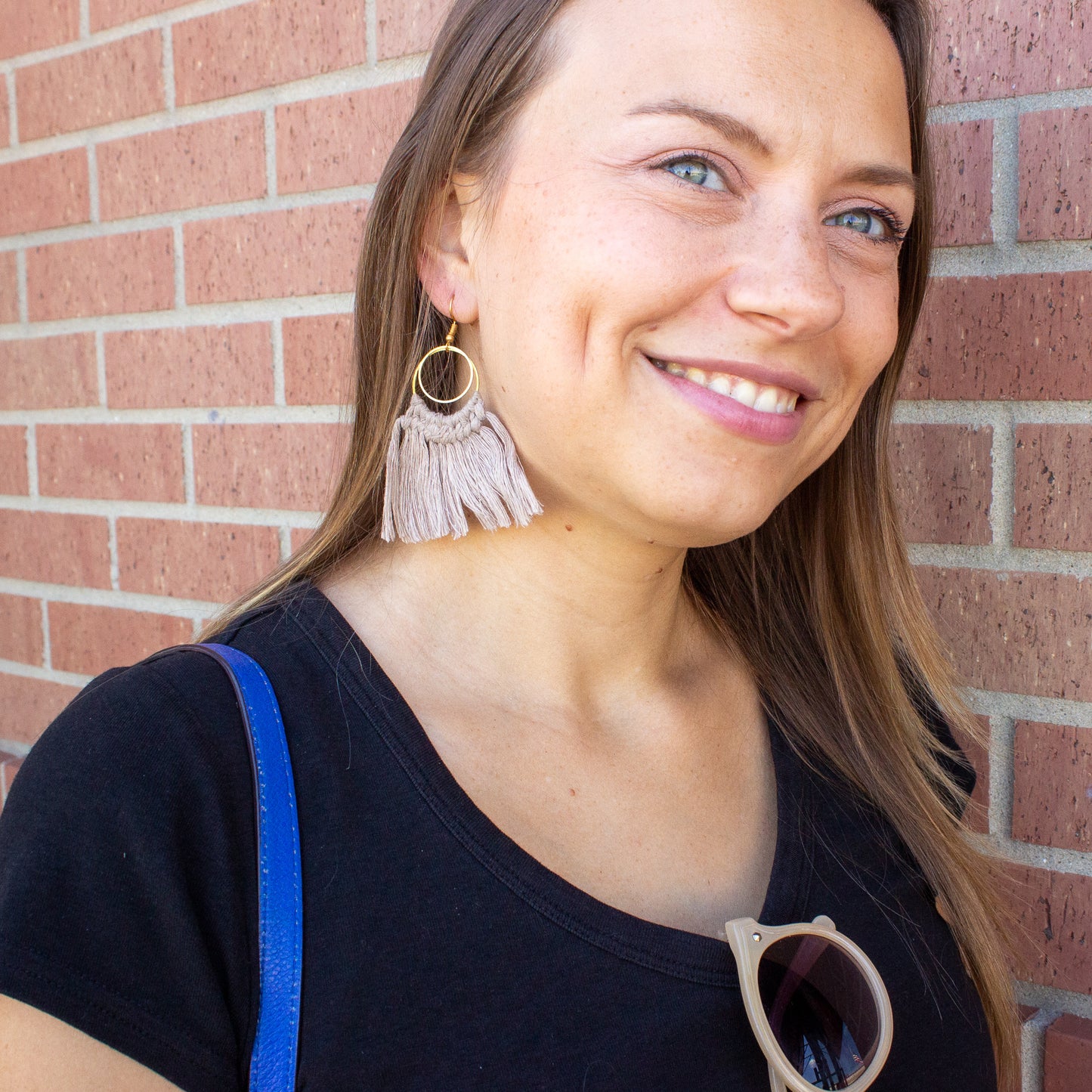 Dahlia Fringe Earrings