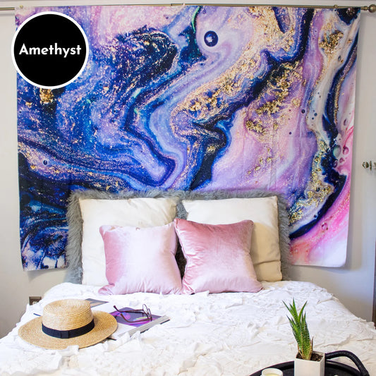 Amethyst Geode Tapestry