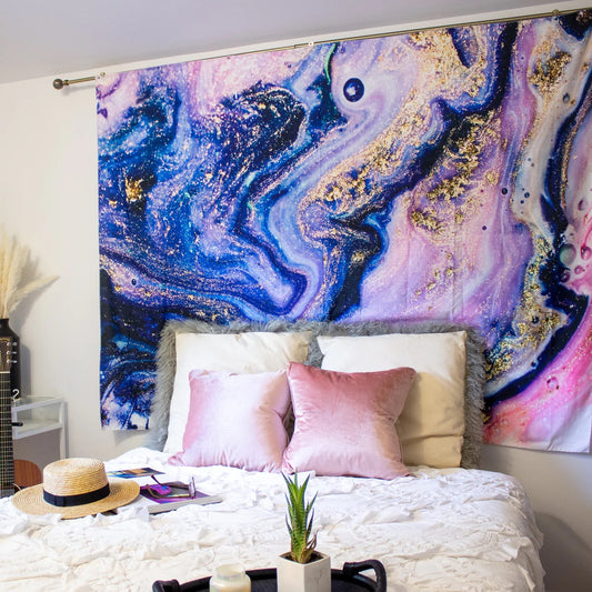 Amethyst Geode Tapestry