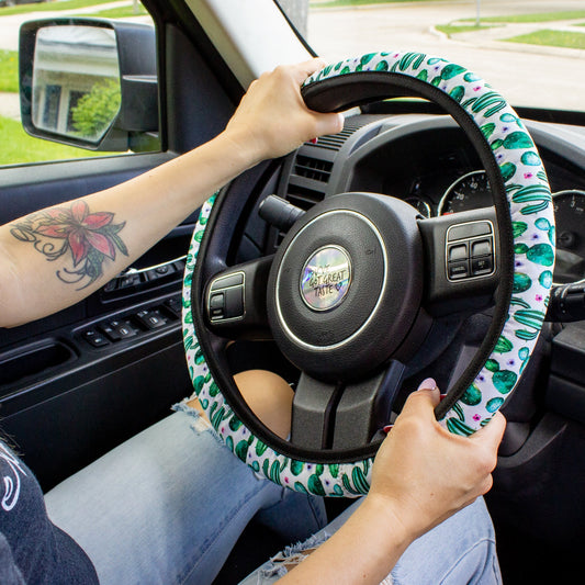 ✨ BRAD'S SPECIAL: Succulent Steering Wheel Cover