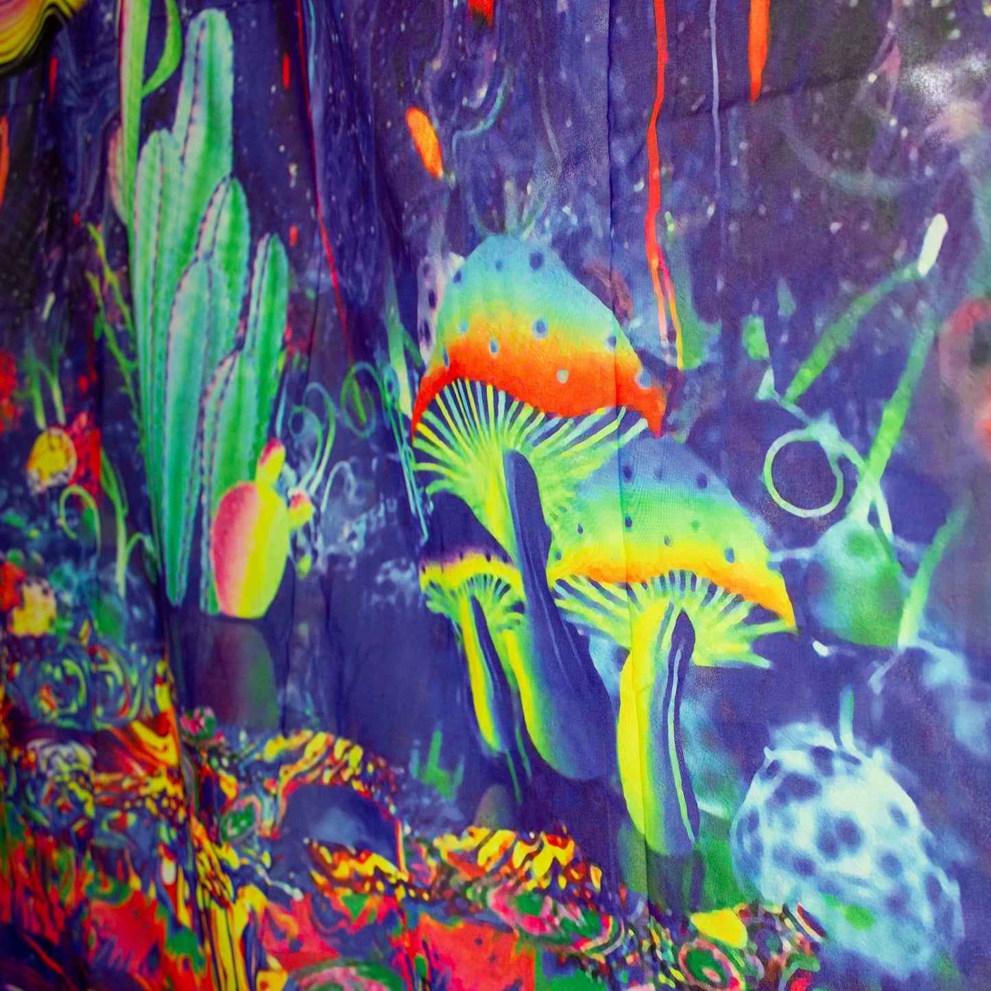 Magical Mushrooms Tapestry