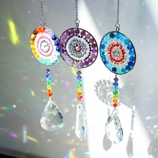 Mandala Pendant Suncatchers | 4 Colors