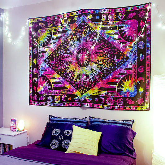 "Out-of-this-World" Rainbow Tapestry