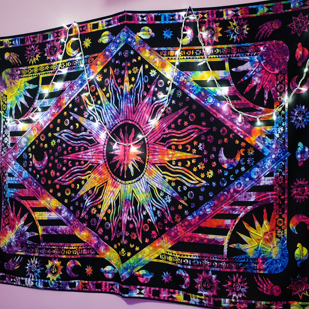 "Out-of-this-World" Rainbow Tapestry