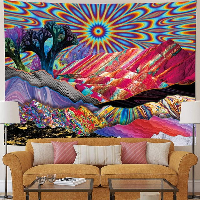 Red Dunes Tapestry