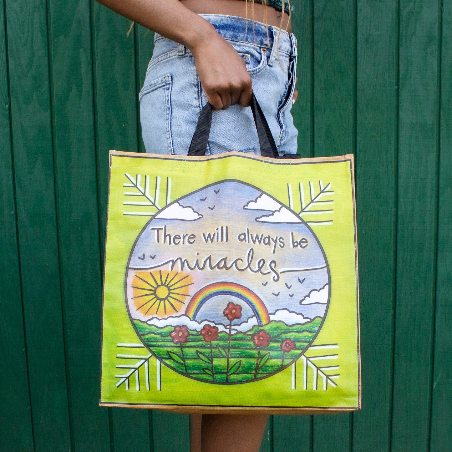 Miracles Market Tote