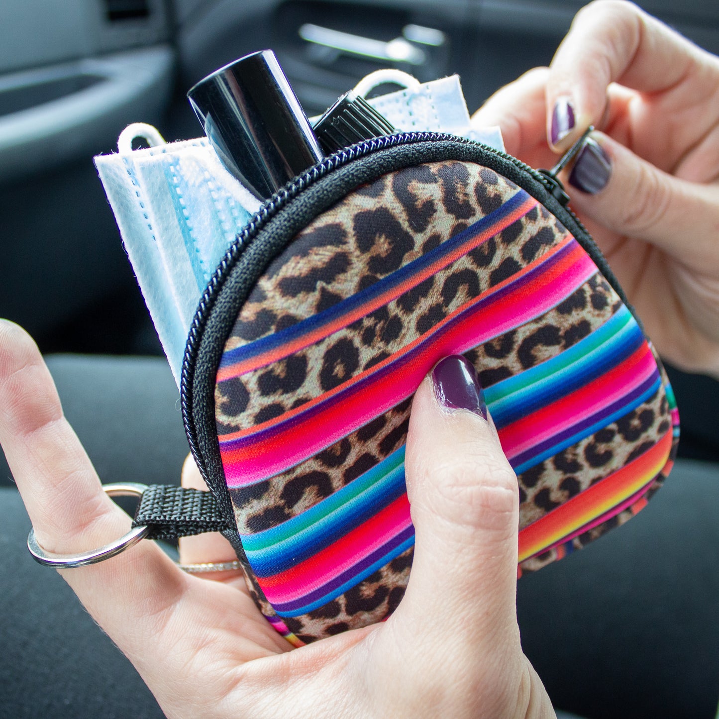 Travel Keychain Pouches