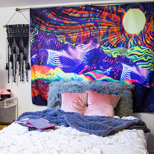 JANE | Trippy Mountain Tapestry
