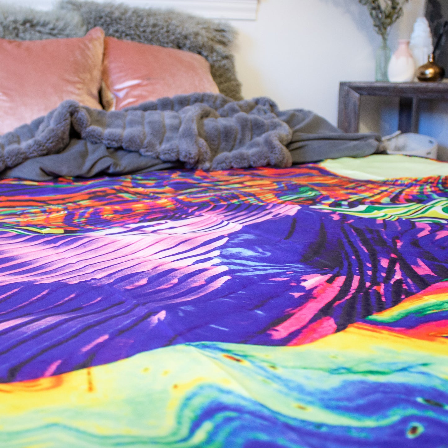 Trippy Mountain Tapestry