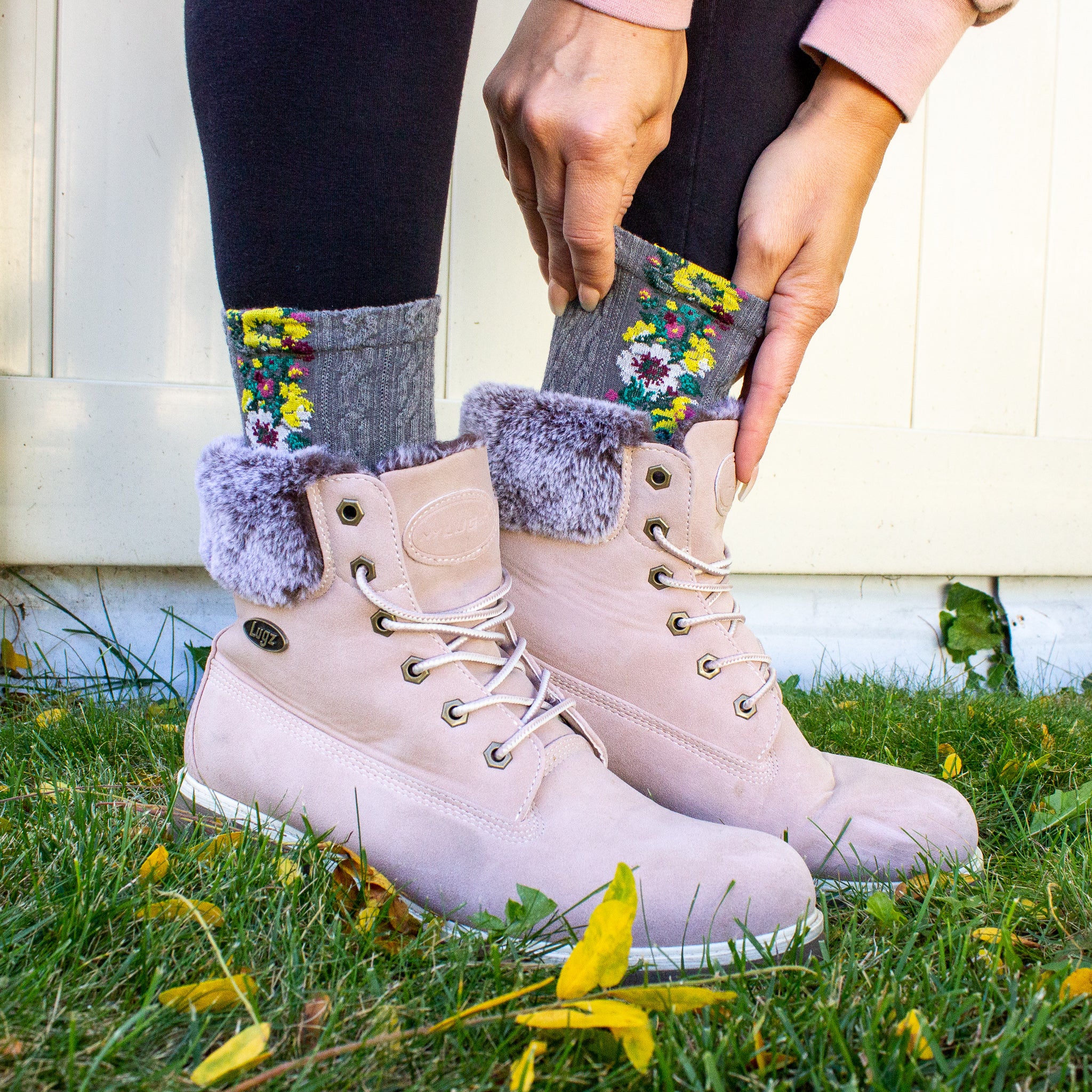 Colorful on sale boot socks